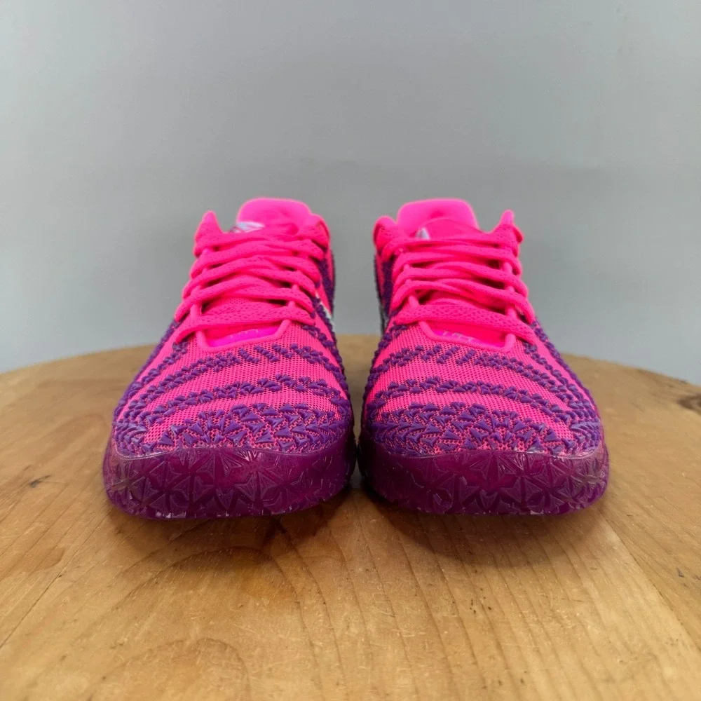 Mens 5.5 / Womens 7 - Nike JA 3 Max Volume Hyper Pink Basketball Shoes Sneakers - Picture 2 of 9